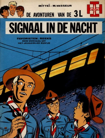 Cover of De avonturen van de 3L: Signaal in de nacht