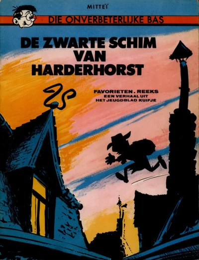 Cover of Die onverbeterlijke Bas: De zwarte schim van Harderhorst