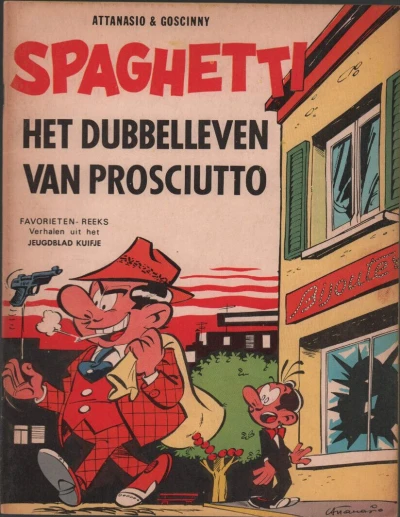 Cover of Spaghetti: Het dubbelleven van Prosciutto
