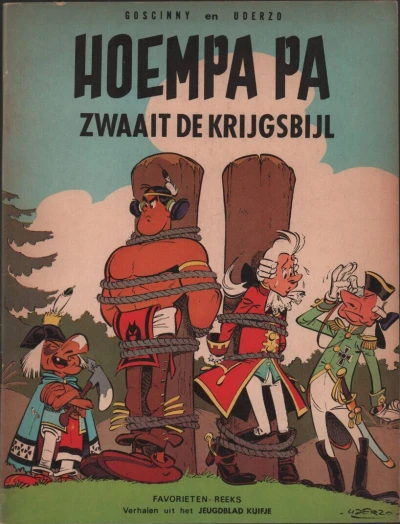 Cover of Hoempa Pa zwaait de krijgsbijl