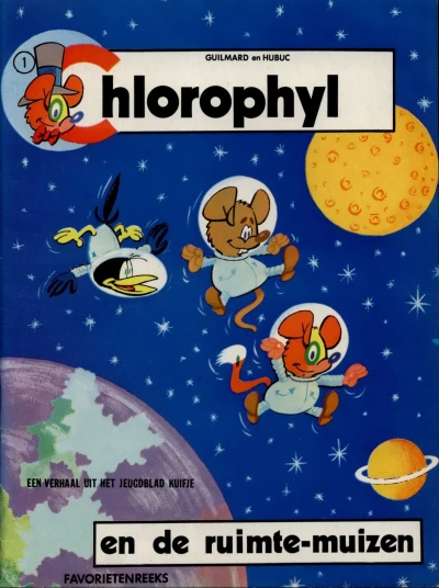 Cover of Chlorophyl en de ruimte-muizen