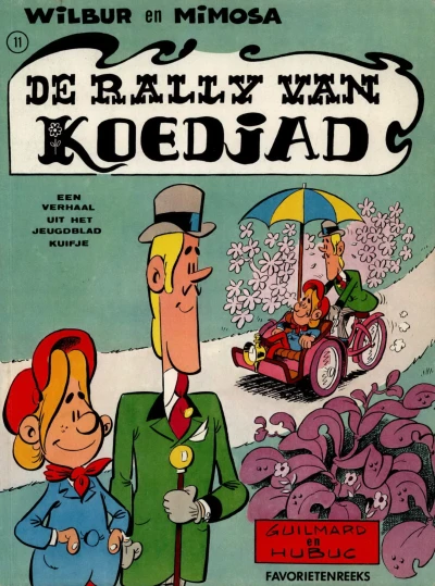Cover of Wilbur en Mimosa: De rally van Koedjad