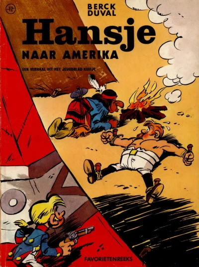 Cover of Hansje: Naar Amerika