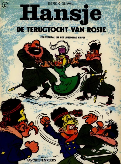 Cover of Hansje: De terugtocht van Rosie