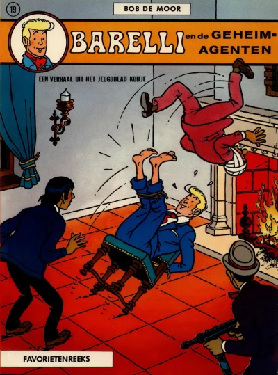Cover of Barelli en de geheim-agenten