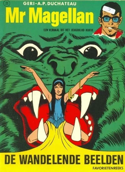 Cover of Mr Magellan: De wandelende beelden