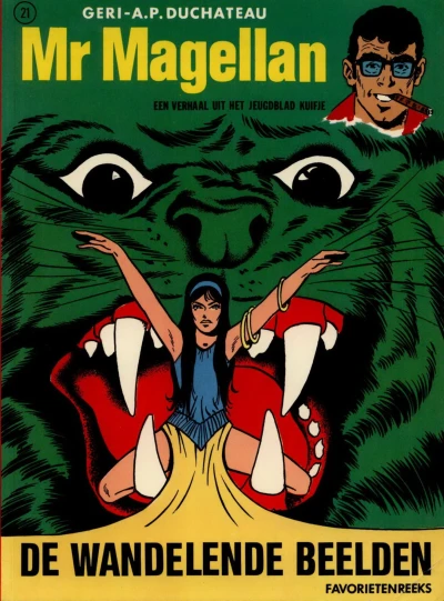 Cover of Mr Magellan: De wandelende beelden