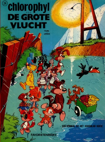 Cover of Chlorophyl: De grote vlucht