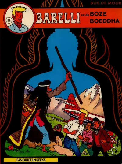 Cover of Barelli en de boze Boeddha