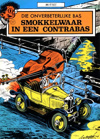 Cover of Die onverbeterlijke Bas: Smokkelwaar in een contrabas