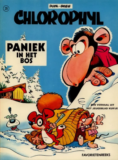 Cover of Chlorophyl: Paniek in het bos