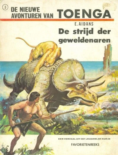 Cover of Toenga: De strijd der geweldenaren
