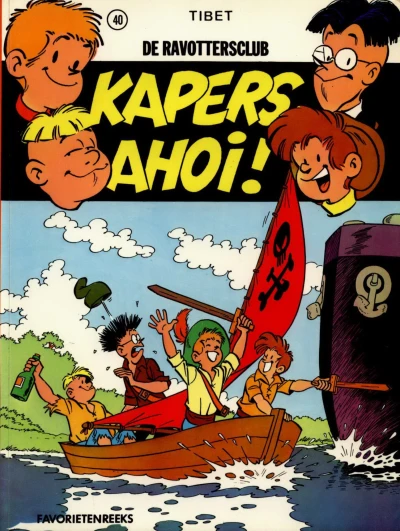 Cover of De Ravottersclub: Kapers ahoi!