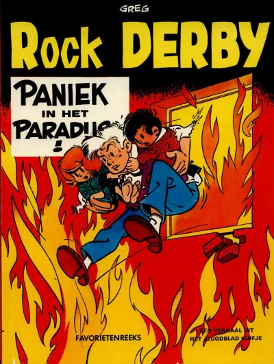 Cover of Rock Derby: Paniek in het paradijs!