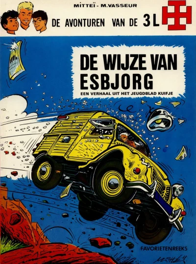 Cover of De avonturen van de 3L: De wijze van Esbjorg