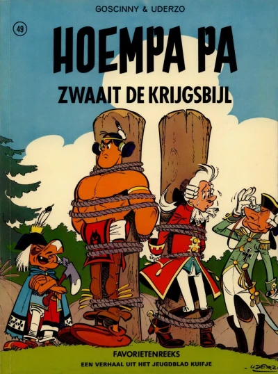 Cover of Hoempa Pa zwaait de krijgsbijl