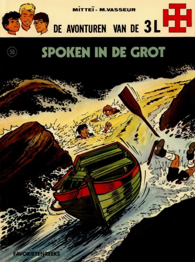 Cover of De avonturen van de 3L: Spoken in de grot