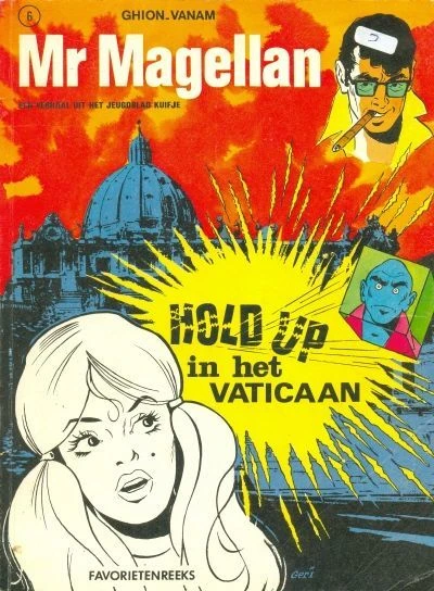 Cover of Mr Magellan: Hold Up in het Vaticaan