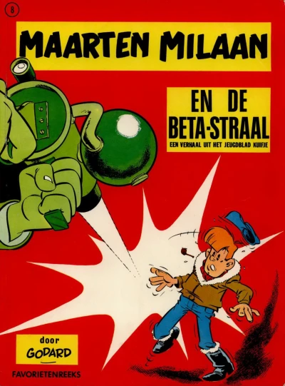 Cover of Maarten Milaan en de beta-straal