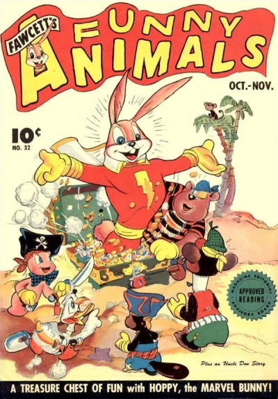Cover of Hoppy the Marvel Bunny Meets Capt. Black Bunny