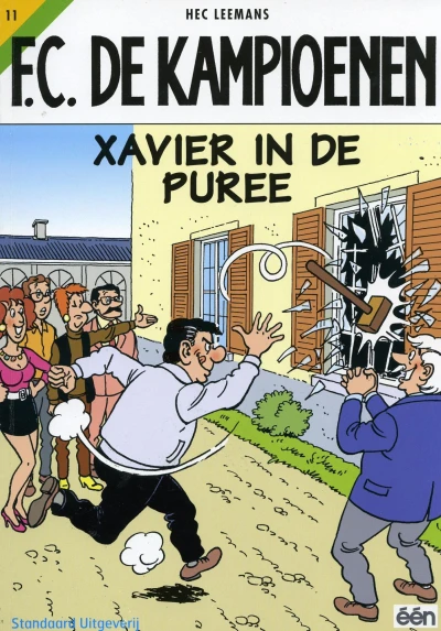 Cover of Xavier in de puree