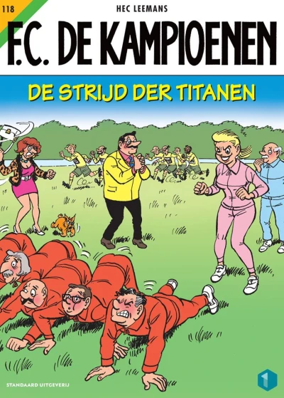 Cover of De strijd der titanen