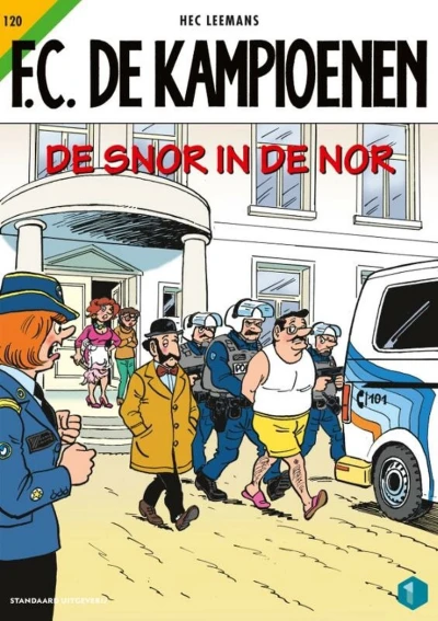Cover of De snor in de nor