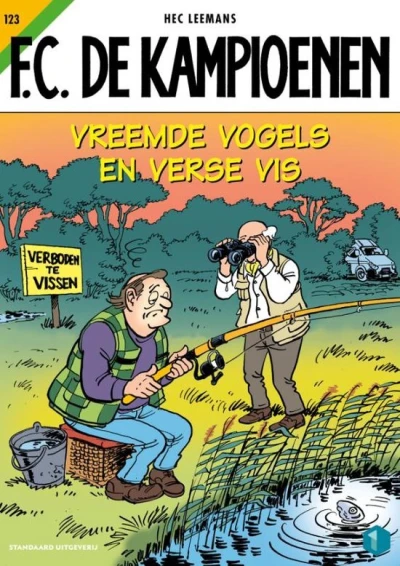 Cover of Vreemde vogels en verse vis