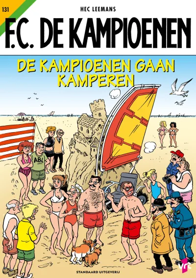 Cover of De Kampioenen gaan kamperen