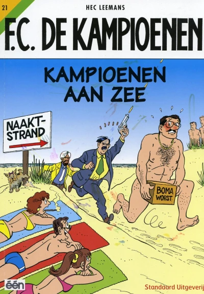 Cover of Kampioenen aan zee