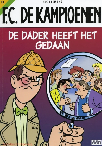 Cover of De dader heeft het gedaan
