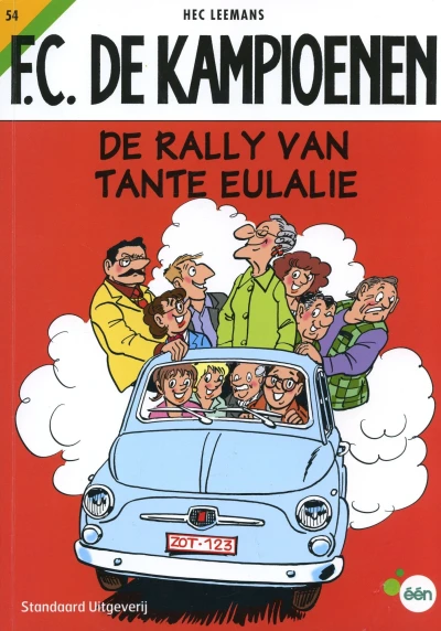 Cover of De rally van tante Eulalie