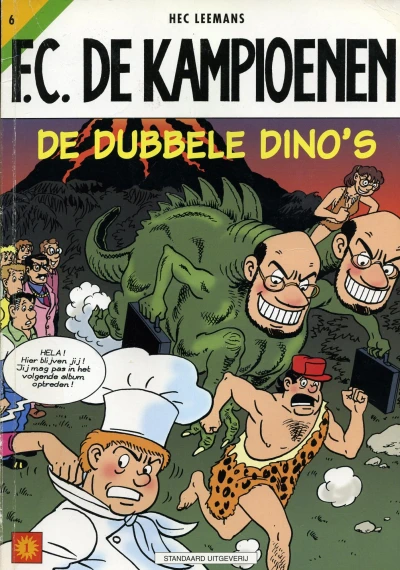 Cover of De dubbele dino's