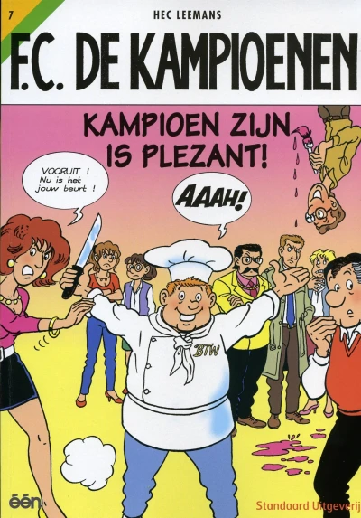 Cover of Kampioen zijn is plezant