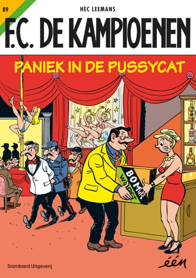 Cover of Paniek in de Pussycat