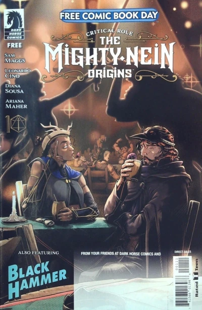 Cover of Critical Role: The Mighty Nein Origins - Acquired Taste; Black Hammer to Tomorrow!