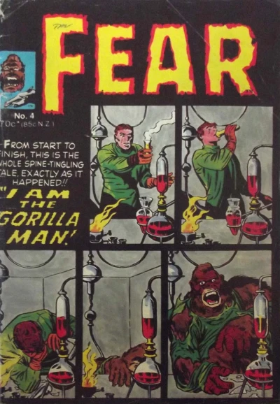 Cover of I Am the Gorilla Man!