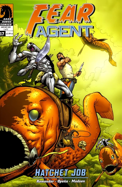 Cover of Hatchet Job, No. 1