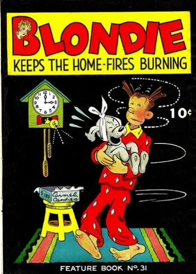 Cover of Blondie Keeps the Home Fires Burning
