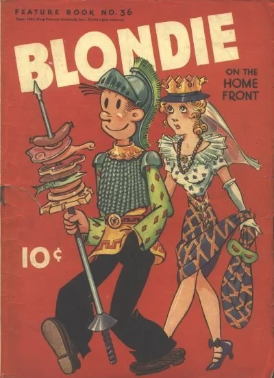 Cover of Blondie on the Home Front