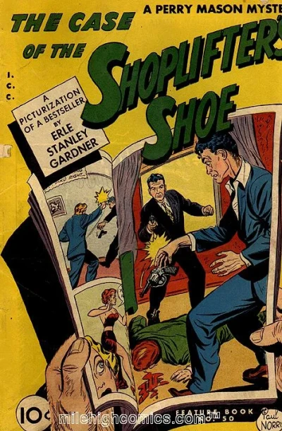 Cover of Perry Mason: Case of the Shoplifter's Shoe