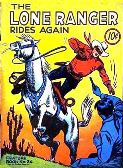 Cover of The Lone Ranger Rides Again