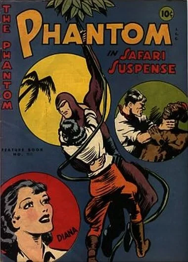 Cover of The Phantom in Safari Suspense