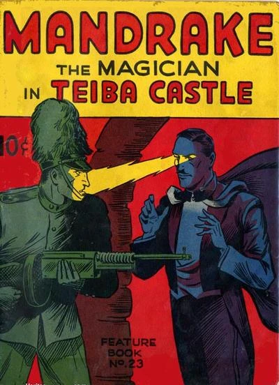 Cover of Mandtrake the Magician in Teiba Castle