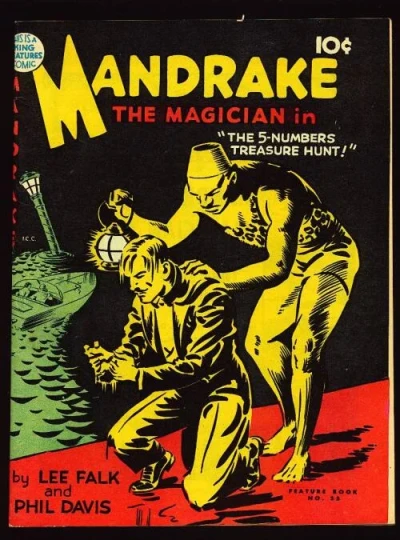 Cover of Mandrake the Magician : The 5-Numbers Treasure Hunt!