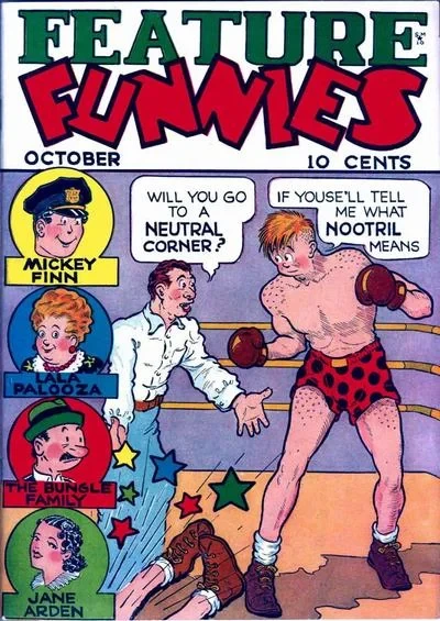 Cover of Feature Funnies