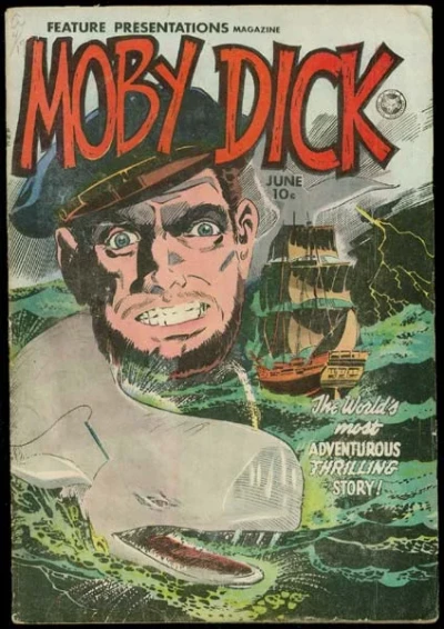 Cover of A Feature Presentation...Moby Dick