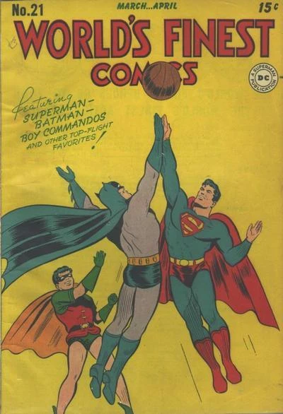 Cover of Featuring Superman- Batman- Boy Commandos and Other Top Flight Favorites!