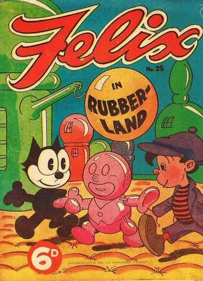 Cover of Felix in Rubberland