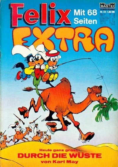 Cover of Durch die Wuste von Karl May